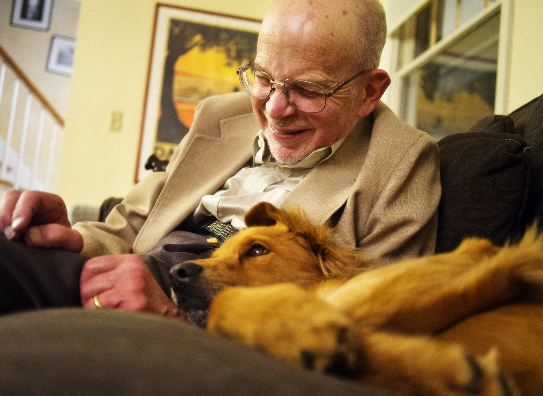 Ringo and Grandpa | A day A Photo